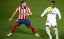 Héctor Herrera se lesionó en el duelo entre el Atlético de Madrid y el Real Madrid. Foto: AFP