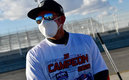 Rovelo y su celebración desde Amozoc. (Nascar)