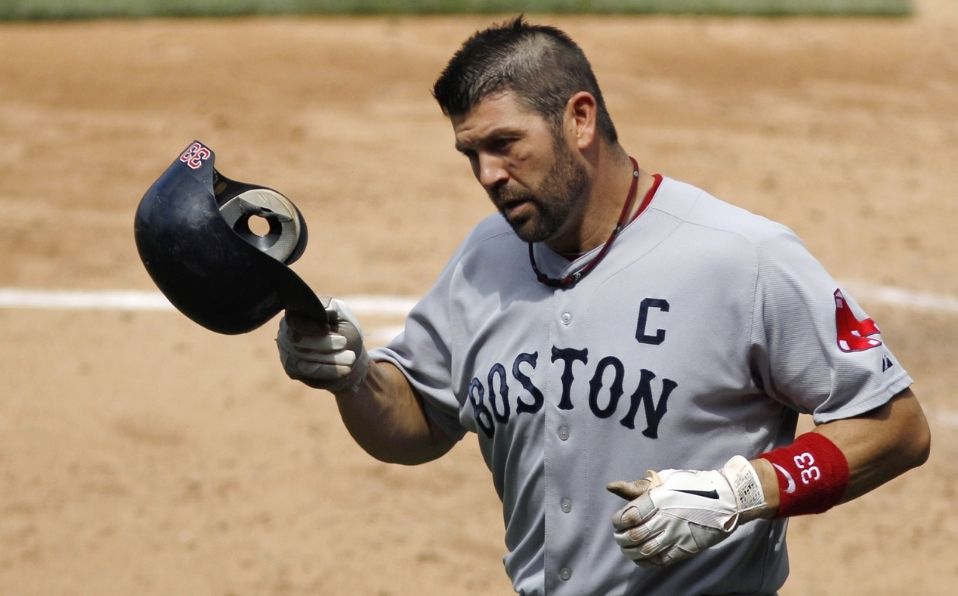 Varitek hizo toda su carrera en MLB con los Medias Rojas. (Foto: AP)