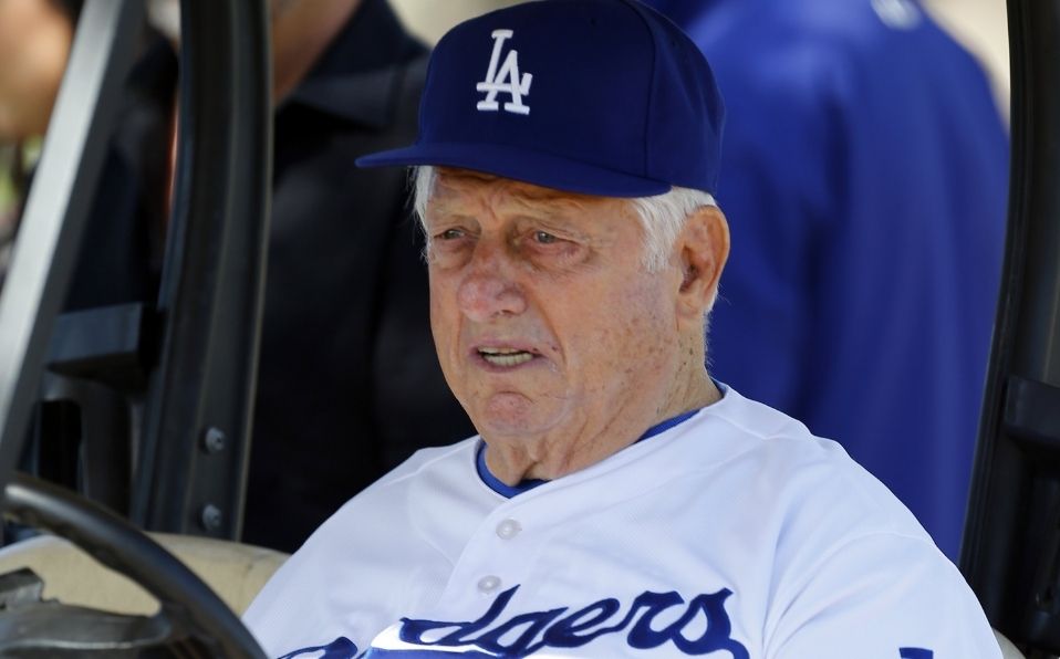 Lasorda llevó a los Dodgers a los títulos de 1981 y 1988. (Foto: AP)