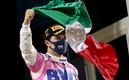 Sergio Pérez se va de  Red Bull con un triunfo en el GP de Sakhir. Foto: AFP
