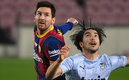 Messi buscó superar su récord. (AFP)