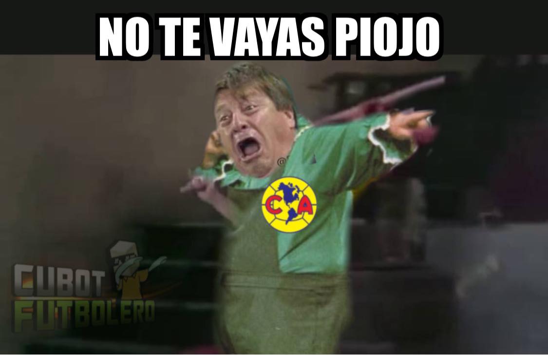¡Vete y nunca vuelvas! Los memes despiden al Piojo del América y millones festejan.