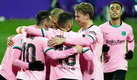Barcelona llegó a 7 victorias en 14 partidos al momento en LaLiga. (AFP)