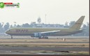 El avión aterrizó en el aeropuerto de la Ciudad de México. FOTO: @luisghernan