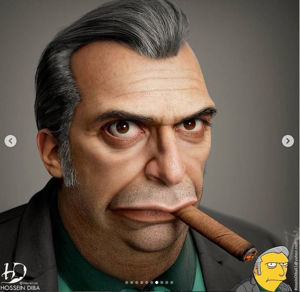 Gordo Tony (Instagram: @hossein.diba)