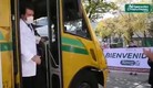 Gran bienvenida la dieron al personal médico. (Foto: IMSS)