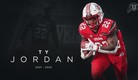 Ty Jordan jugaba para Utah en el futbol americano colegial. (Foto: @Utah_Football)