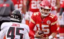 Patrick Mahomes volvió a brillar con los Chiefs. FOTO: AFP.
