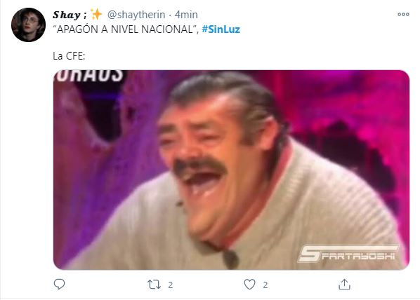Se fue la luz en México pero los memes no podían fallar 12
