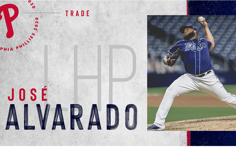 José Alvarado llega a Philaldephia y Cleavinger a Dodgers