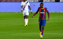 Ousmane Dembélé  anotó el gol que rescata el empate del Barcelona. (FOTO: AFP)