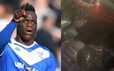 Balotelli encontró nuevo equipo, pero también su auto destrozado. (AP/ Instagram)