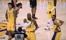 Los Lakers se vieron superados (AFP)