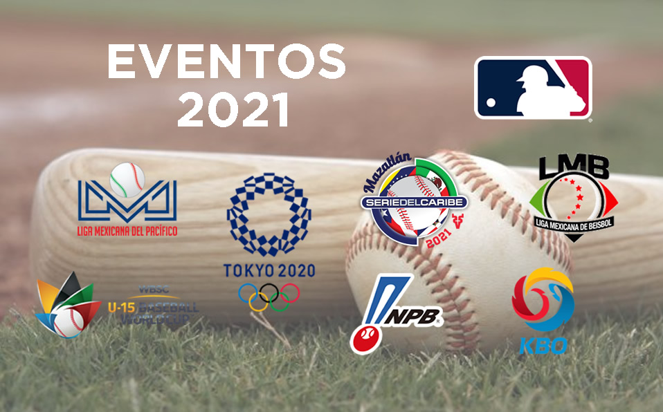 Los mejores eventos: 'Calendario 2021 del beisbol'