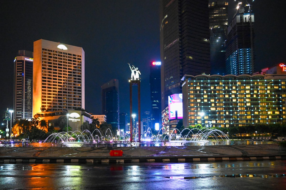 En Jakarta cerraron las principales avenidas. (FOTO: AFP)