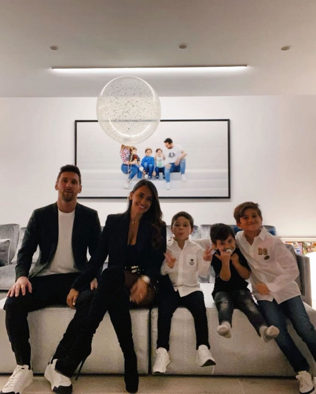 La Pulga con los grandes amores de su vida.