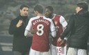 Arteta ya consiguió tres victorias al hilo, la última bajo la nieve