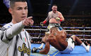 Cristiano defendió a Andy Ruiz. (Fotos: AFP y Footyrenders)