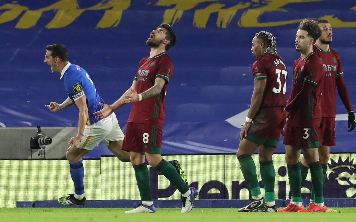 Brighton vs Wolverhampton (3-3): Wolves, un desastre defensivo - Mediotiempo