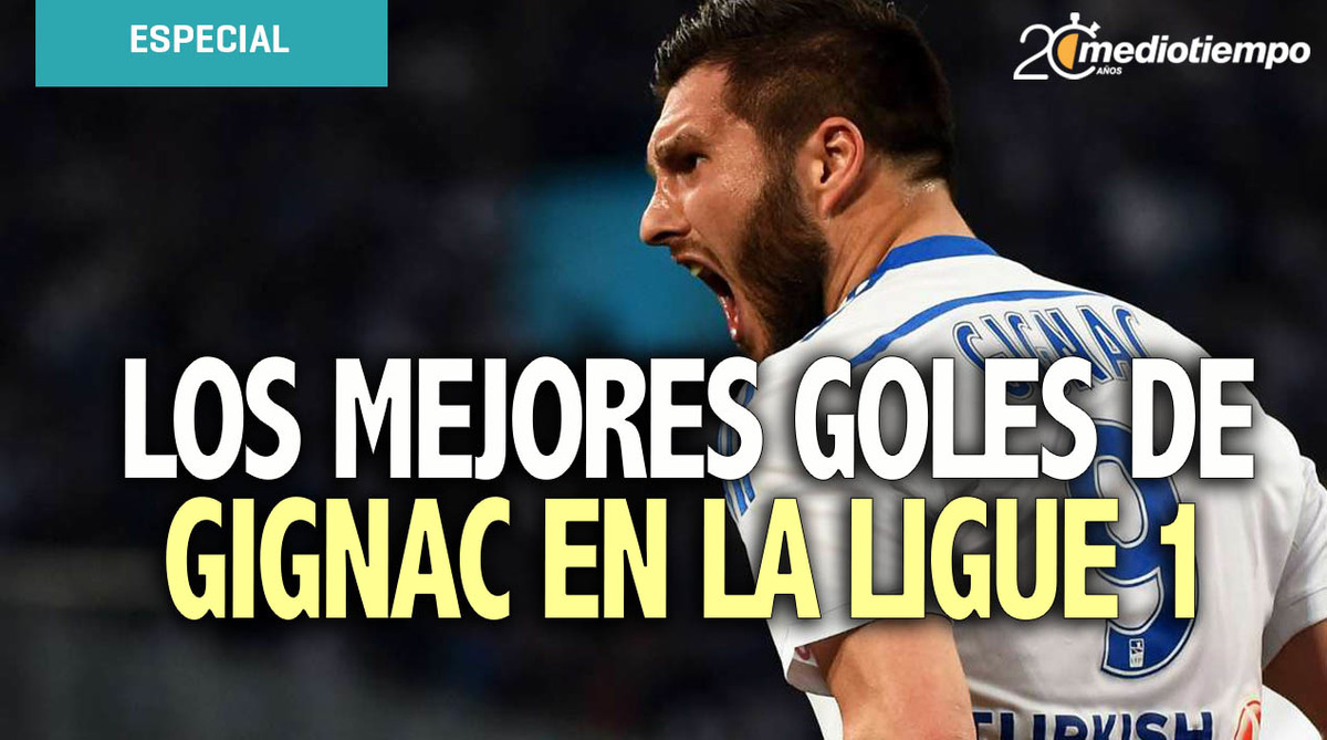 André-Pierre Gignac y sus mejores goles en la Ligue 1 de Francia con el Marsella