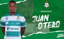 Juan Otero busca consolidarse en la Liga MX. FOTO: Santos.