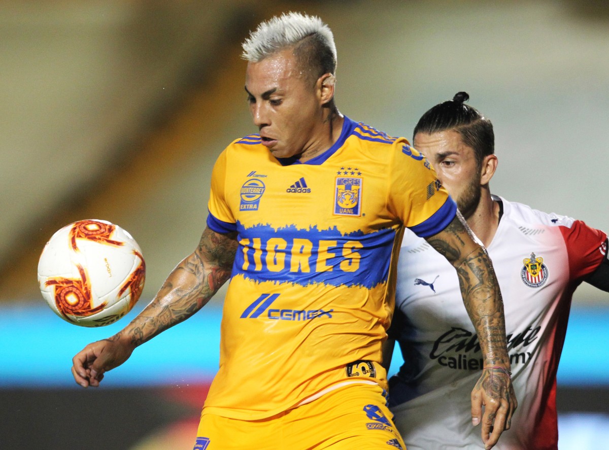 Edu Vargas de Tigres al Atlético Mineiro (Foto: Imago7)