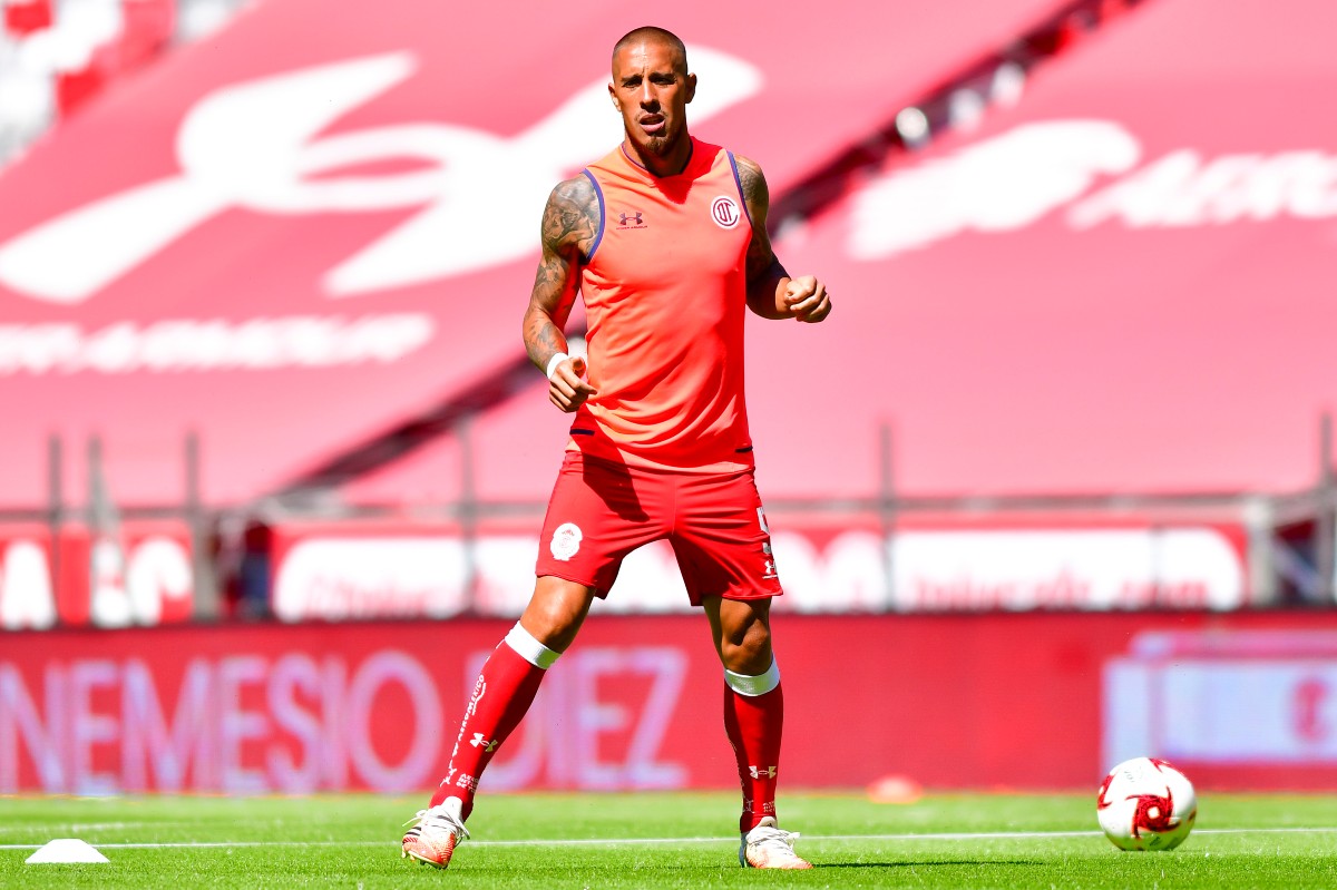Jonathan Maidana del Toluca, sin equipo hasta el momento (Foto: Imago7)