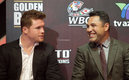 Óscar de la Hoya criticó el estilo de pelear del Canelo Álvarez. (Foto: Mexsport)