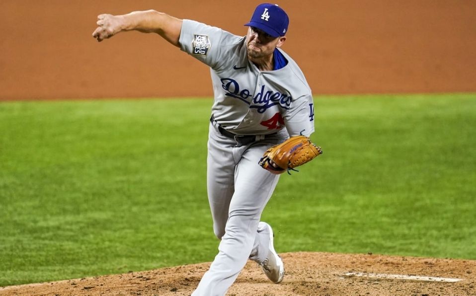 Treinen salvó el Juego 5 de la Serie Mundial 2020. (Foto: MLB.com)