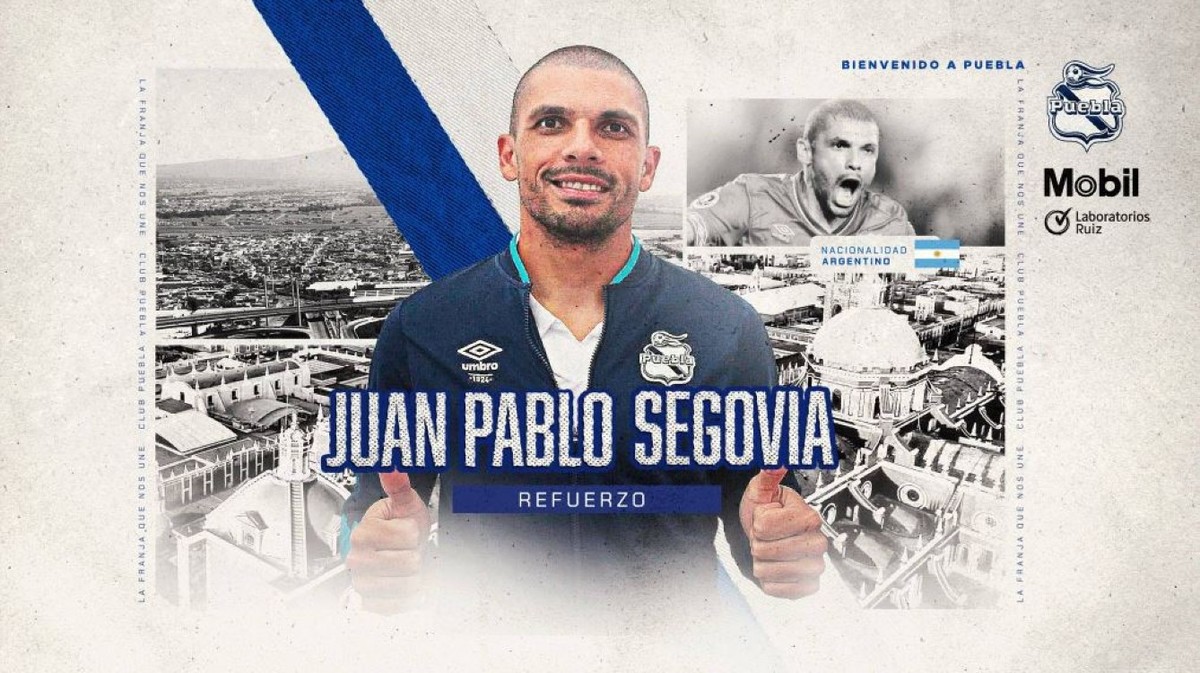 Juan Pablo Segovia (Puebla) | Defensa central argentino que jugó en América de Cali