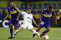 Boca Juniors y Santos empataron a cero en la ida de la Semifinal de Libertadores (FOTO: AFP)