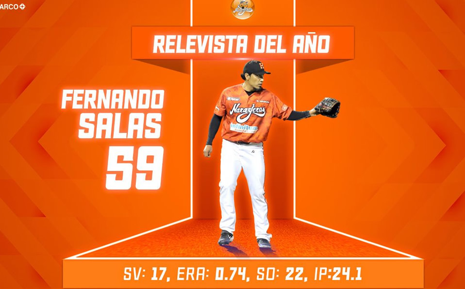 LMP: Fernando Salas es elegido como el Relevista del Año
