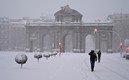 Madrid se ha cubierto de nieve y esto ha obligado a suspender el duelo del Atlético de Madrid