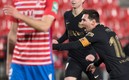 Messi muy efusivo a la hora de festejar sus goles. Foto: AFP
