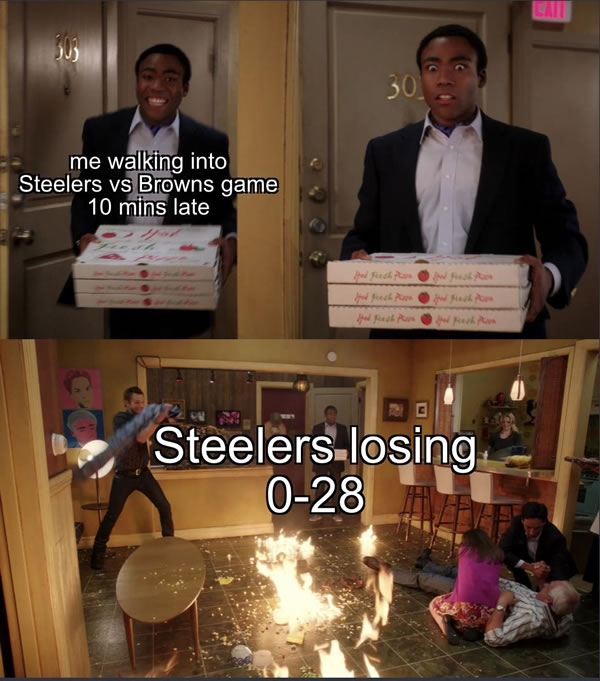 Memes Steelers vs Browns; eliminación ridícula de Pittsburgh en NFL