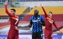 Vibrante aunque poco útil resultó el empate para el Inter. Foto: AFP