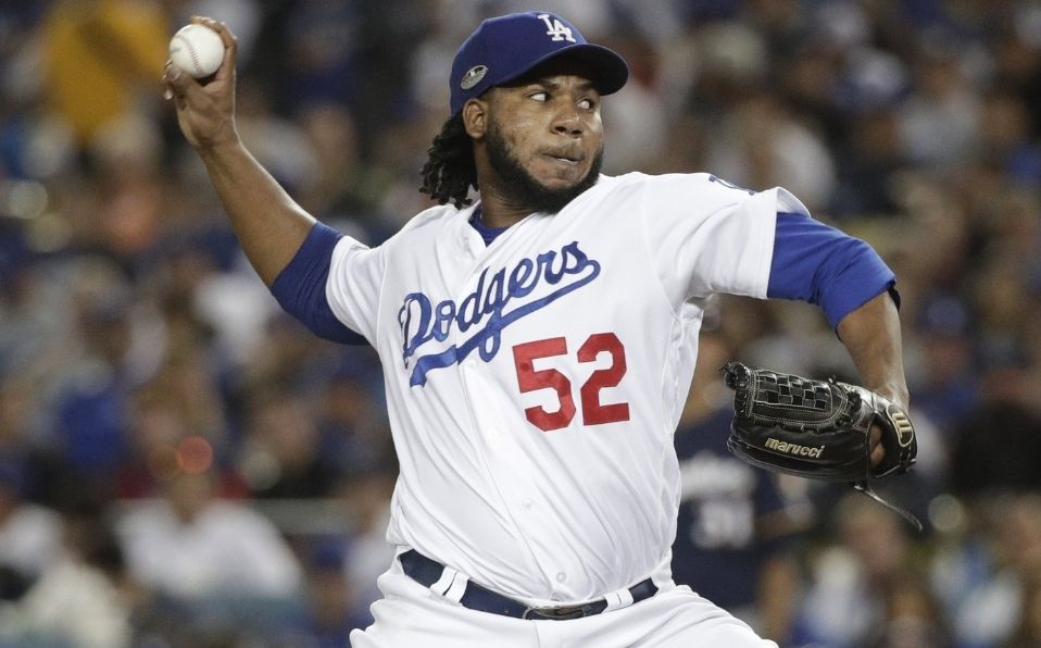 Báez debutó en Grandes Ligas con el equipo de Los Ángeles. (Foto: AP)