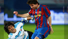 Messi contra Vilar en el Mundial de Clubes del 2009. (Mexsport)