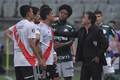 River no pudo montar una hazaña histórica en una noche emocionante ante Palmeiras (AFP)