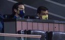 Solari en la primera fecha ante San Luis tuvo que estar en un palco. (Foto: Mexsport)