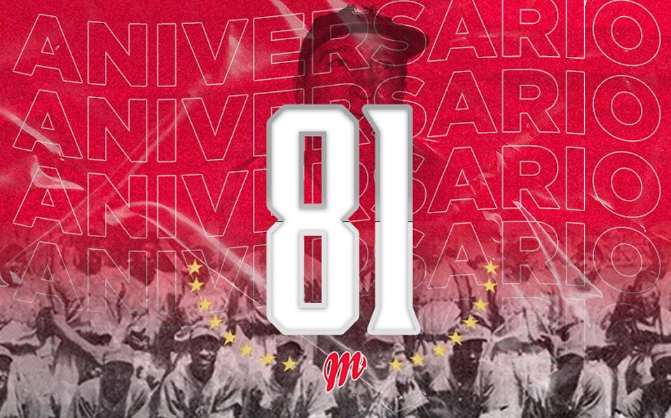 Diablos Rojos celebra 81 años de llegar a la LMB