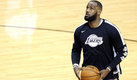 LeBron James, la estrella de los Lakers. (AFP)
