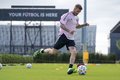 David Beckham se calzó las botas una vez más y entrenó con el Inter de Miami