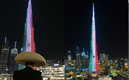 El Burj Khalifa lució la bandera de México. (Fotos: @EmbaMexEAU)