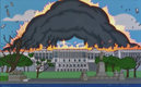 El Capitolio fue destruido en "Los Simpson".