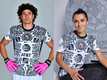 Memo Ochoa y Jen Muñoz con el nuevo uniforme del América