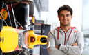 Checo saludó a todos los seguidores de Red Bull.
