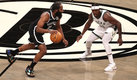 James Harden con Brooklyn Nets, su segundo juego con ese equipo. (AFP)