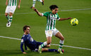 Diego Lainez lució especialmente bien en el  primer tiempo. (Foto: Betis)